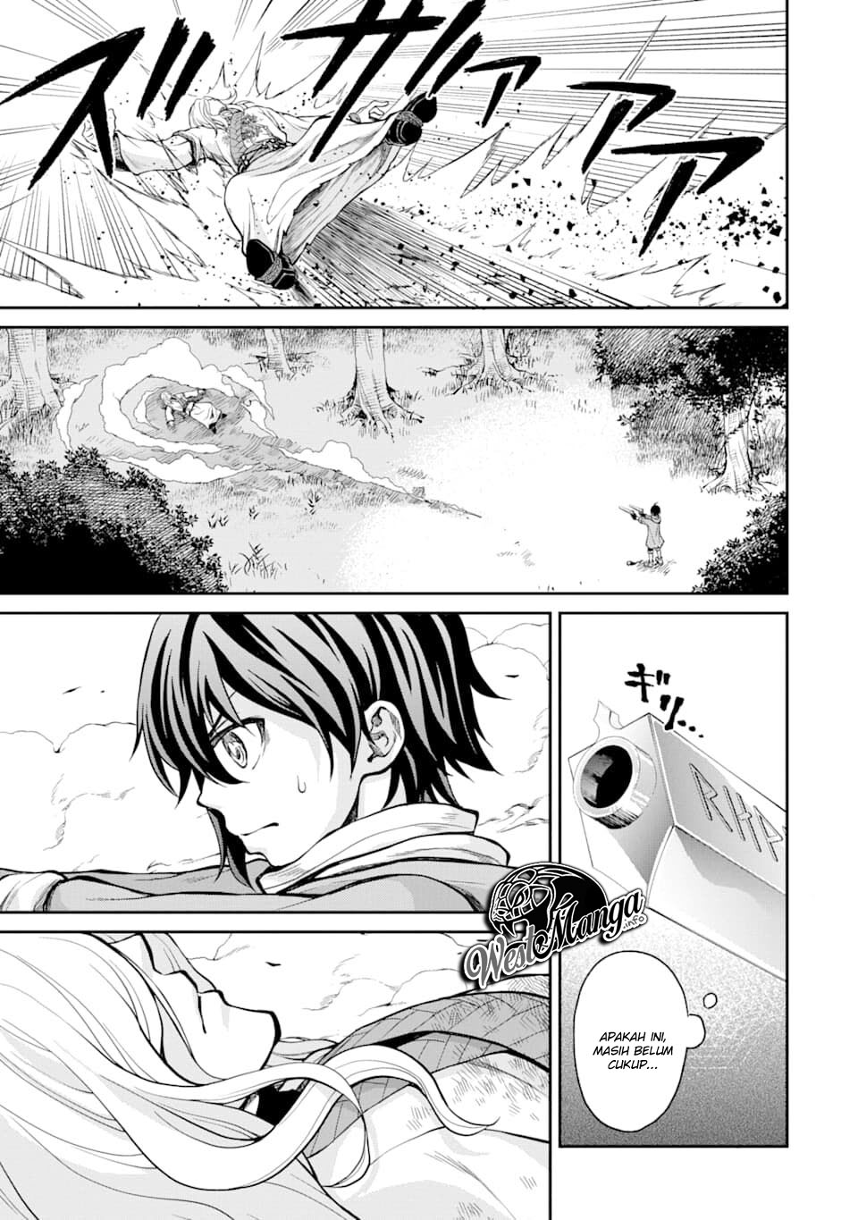Saisoku Musou No B-kyuu Mahou Tsukai: Ippatsu Utareru Mae Ni Senpatsu Uchikaesu! Chapter 02 Gambar 36